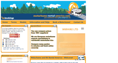 Desktop Screenshot of motorhome-rental-america.com